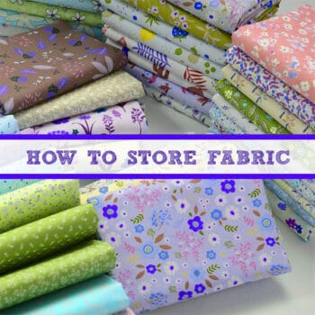 How To Store Fabric: Fabric Storage Ideas For A Sewing Room