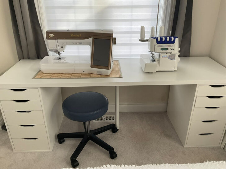 IKEA Sewing Table Reviews Which One Is Right For You   ALEXLAGKAPTTEN Table Rotated 728x546 